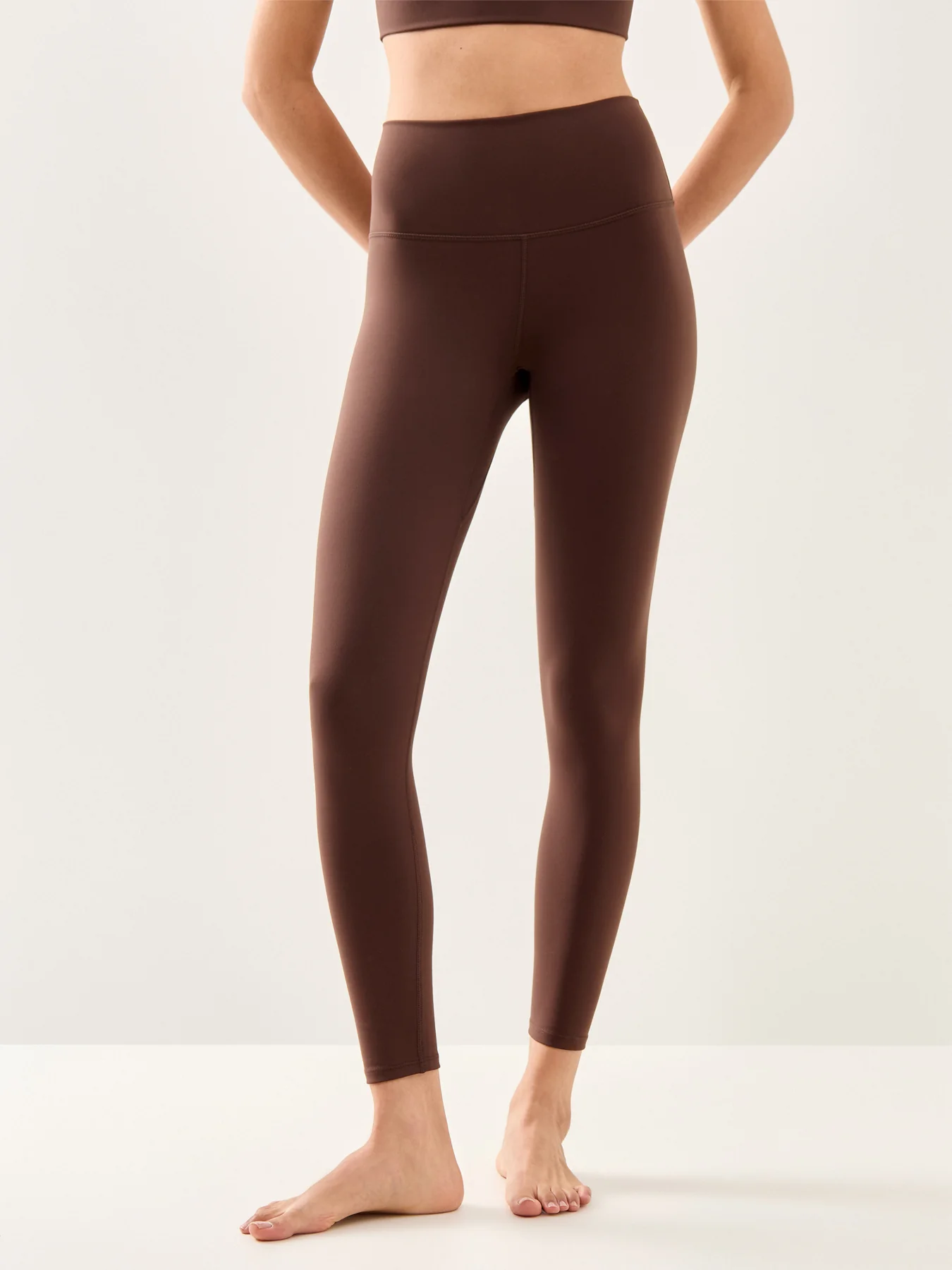 Freesoft High Rise Legging 25 Coffee Bean - Image 4