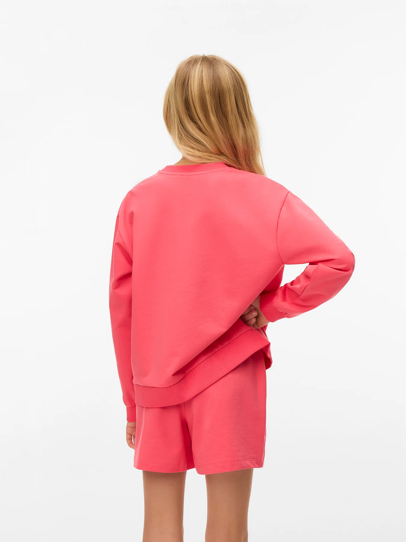 Kids’ Sweatshirt Orange - Image 2