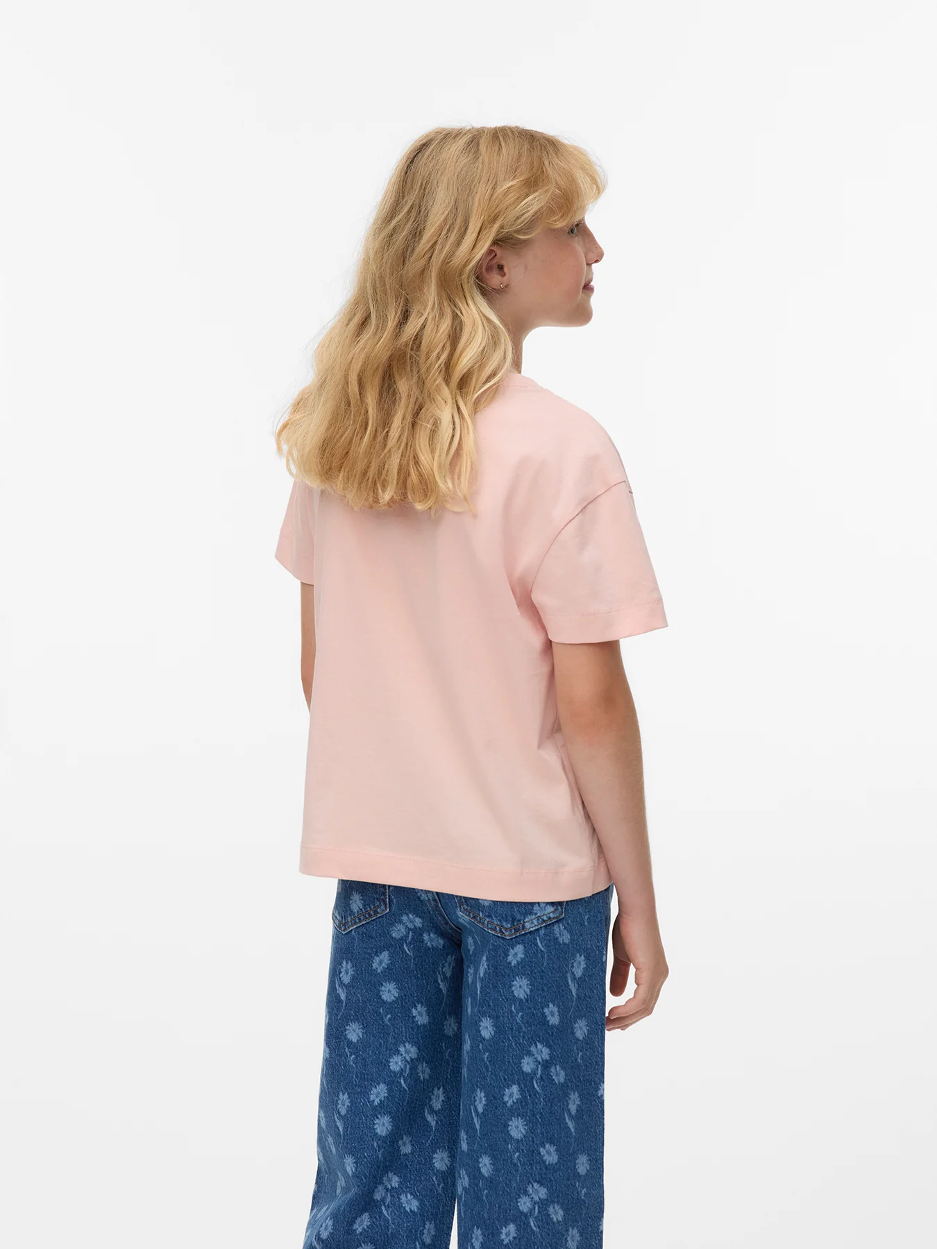 Kids' Los Angeles T-Shirt Pink - Image 3
