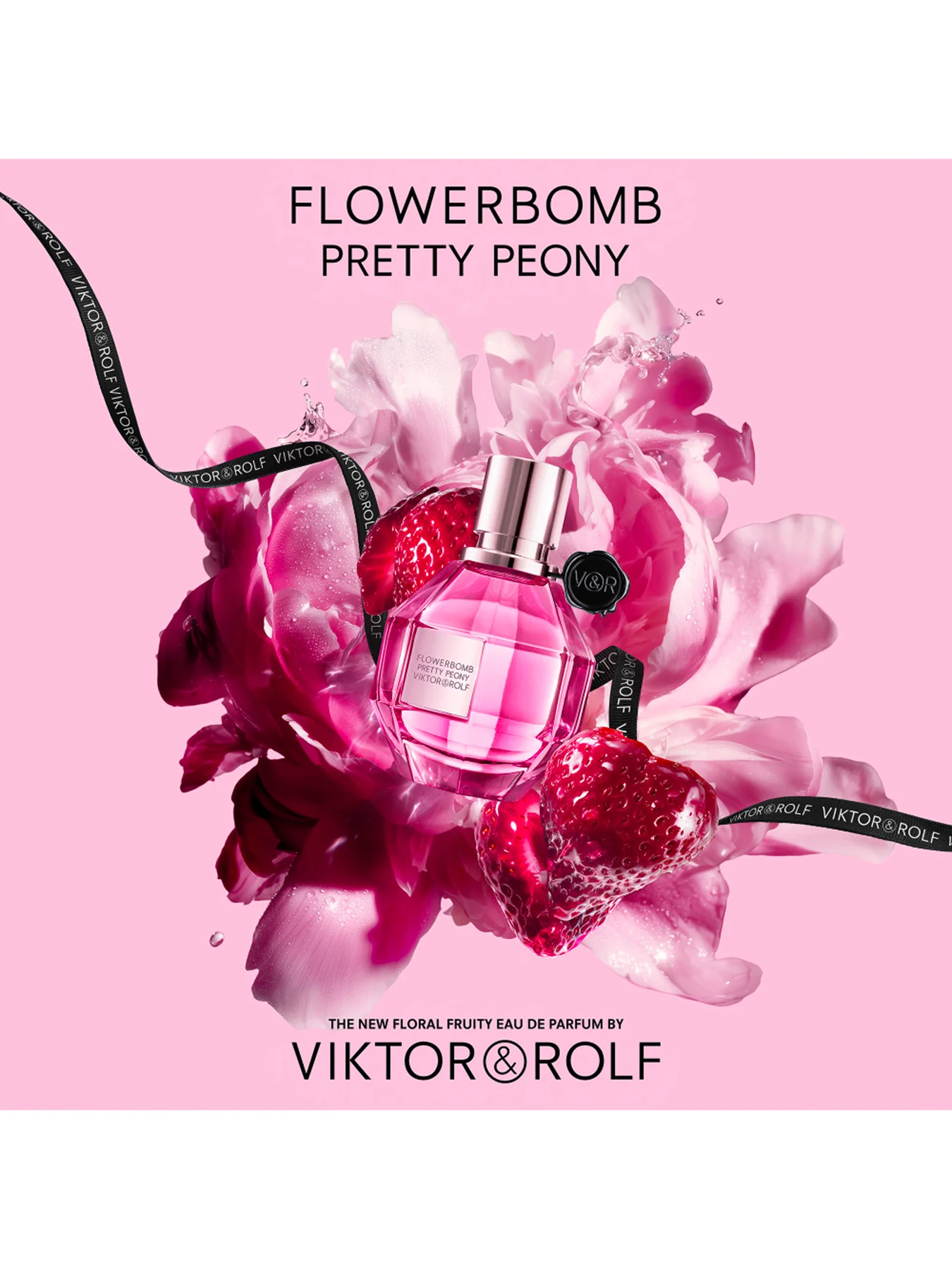 Viktor & Rolf Flowerbomb Pretty Peony Eau de Parfum 30ml - Image 4