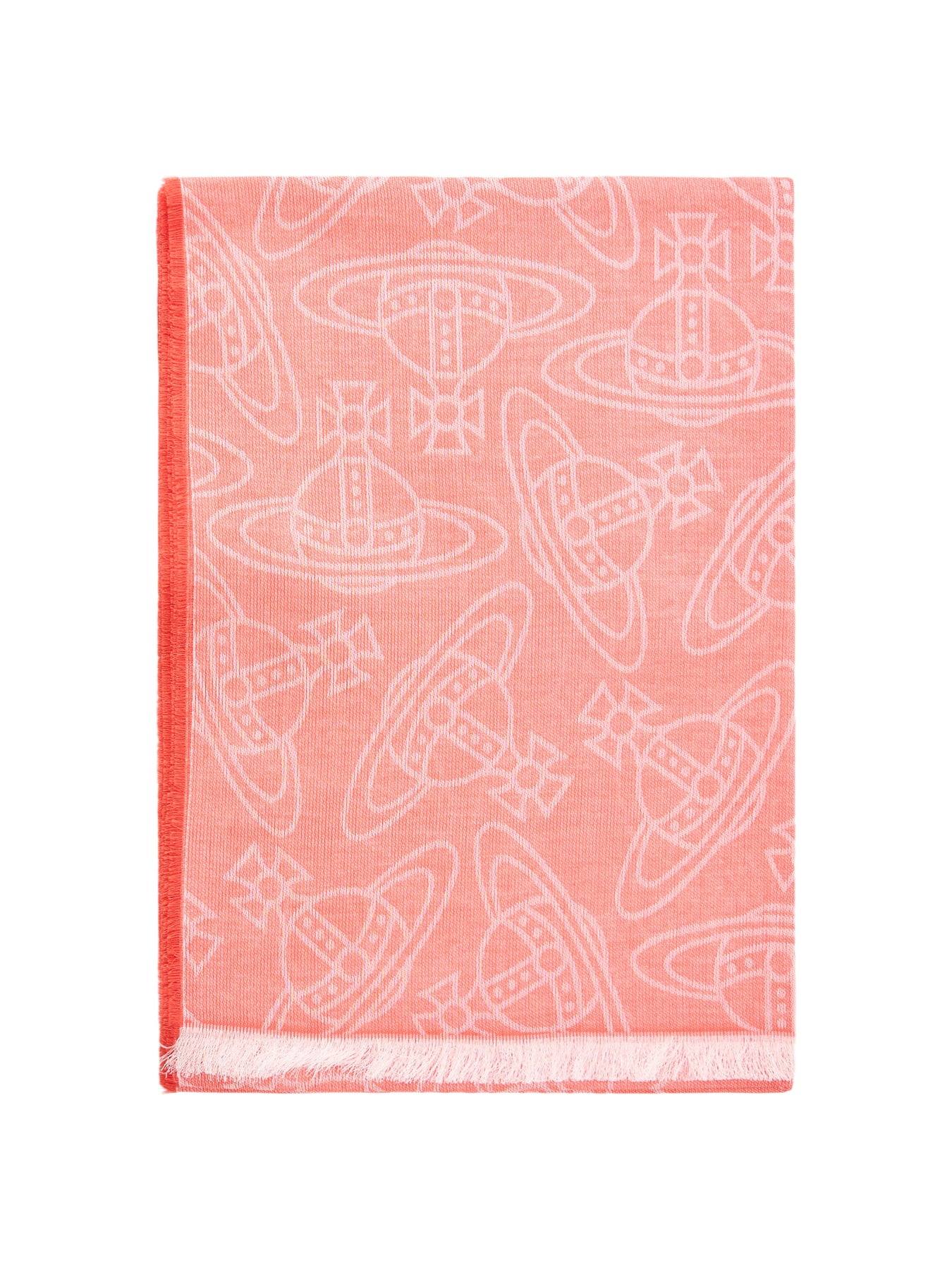 Graffiti Orb Scarf Red