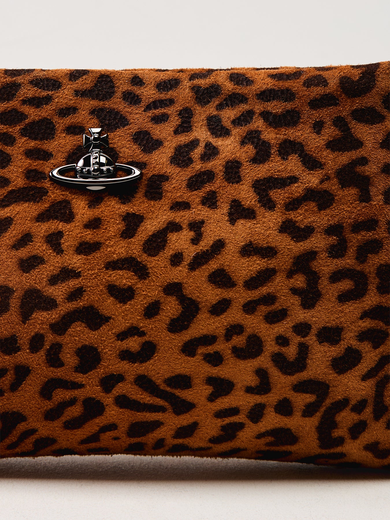 Sadie Wristlet Pouch Leather Leopard - Image 5