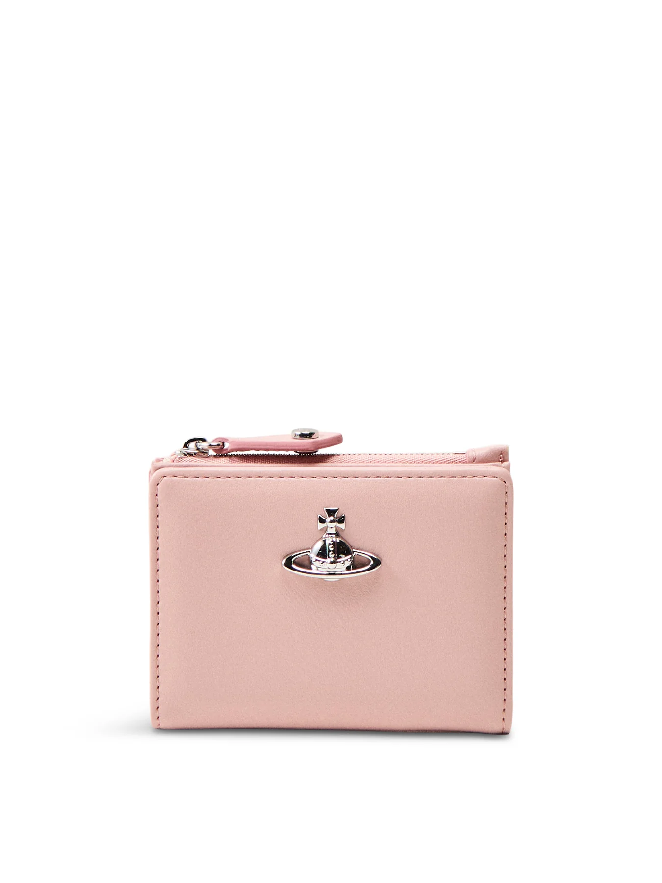 Slim Flap Wallet Pastel Pink