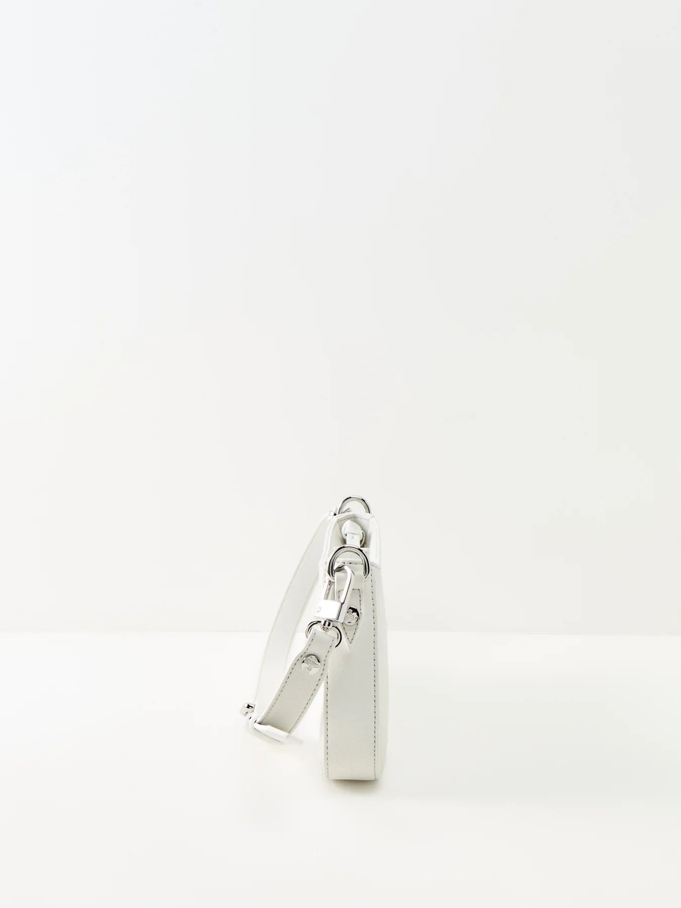 Tasha Shoulder Phone Bag White - Image 4