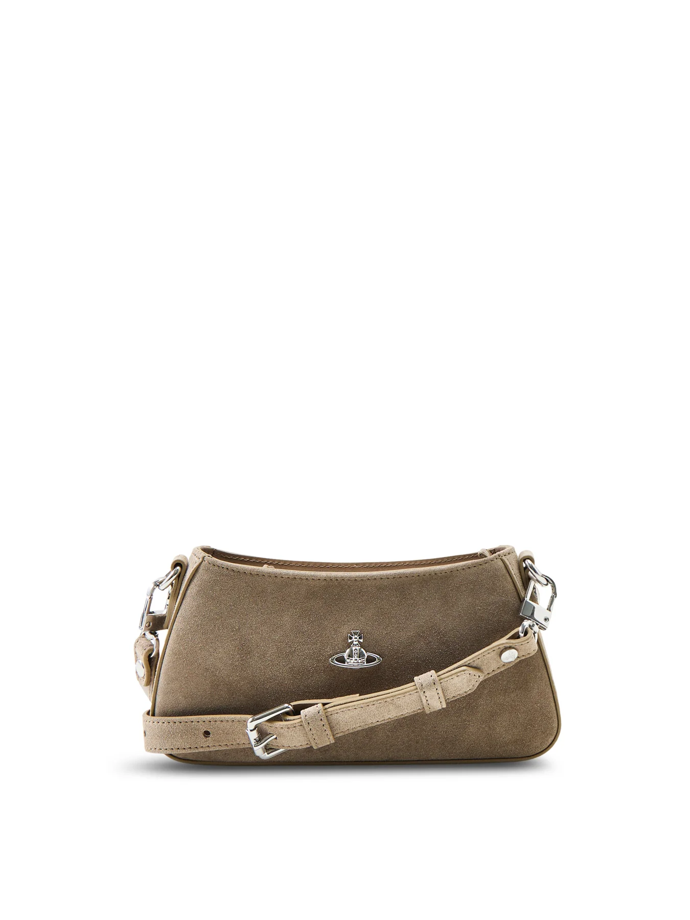 Chain Crossbody Bag White