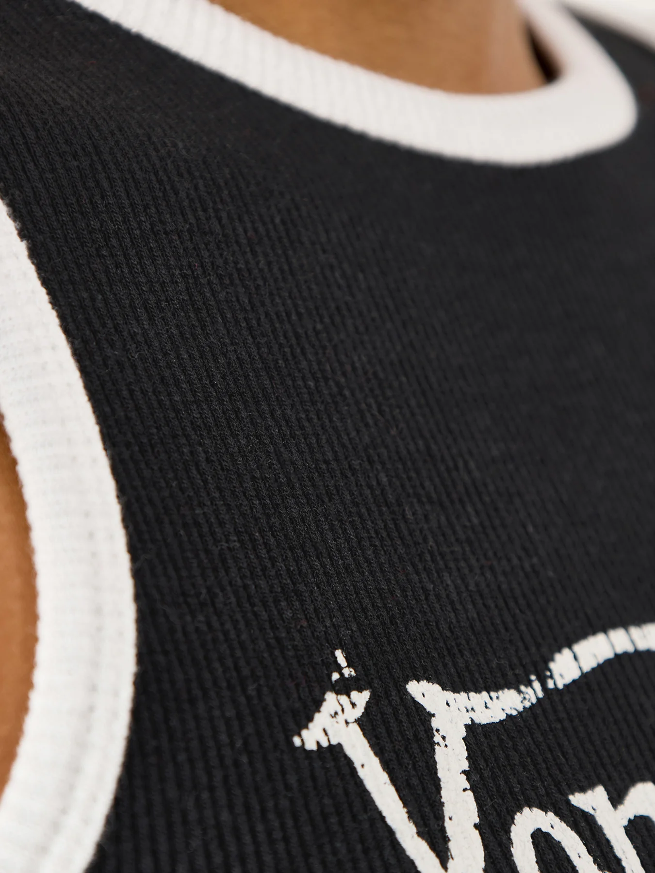 Contrast Tank Black - Image 3