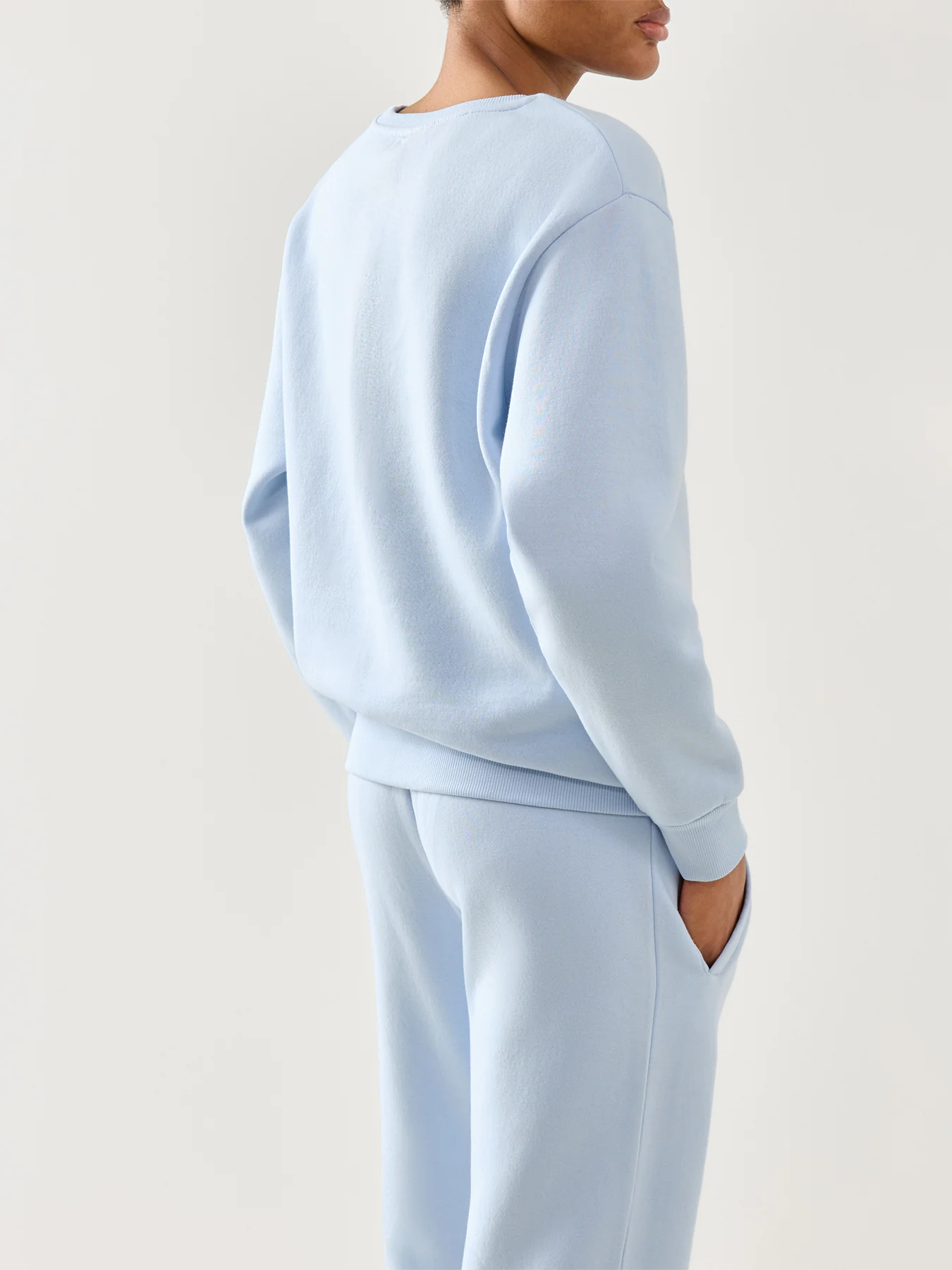 Classic Logo Sweatshirt Blue - Image 5