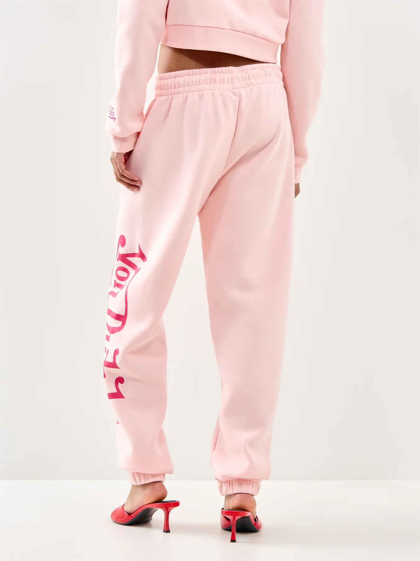 Pink Cuff Jogger Pink - Image 5
