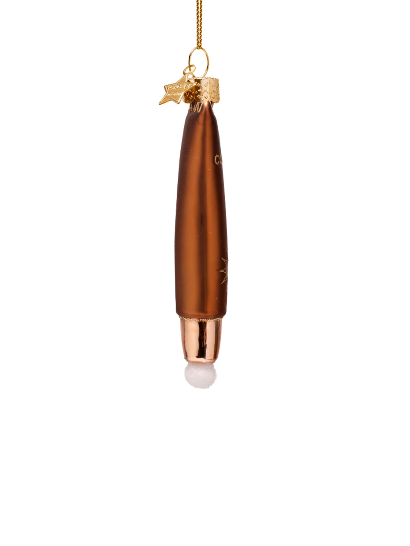 Brown Liquid Contour Makeup Christmas Hanging Decoration - Image 2