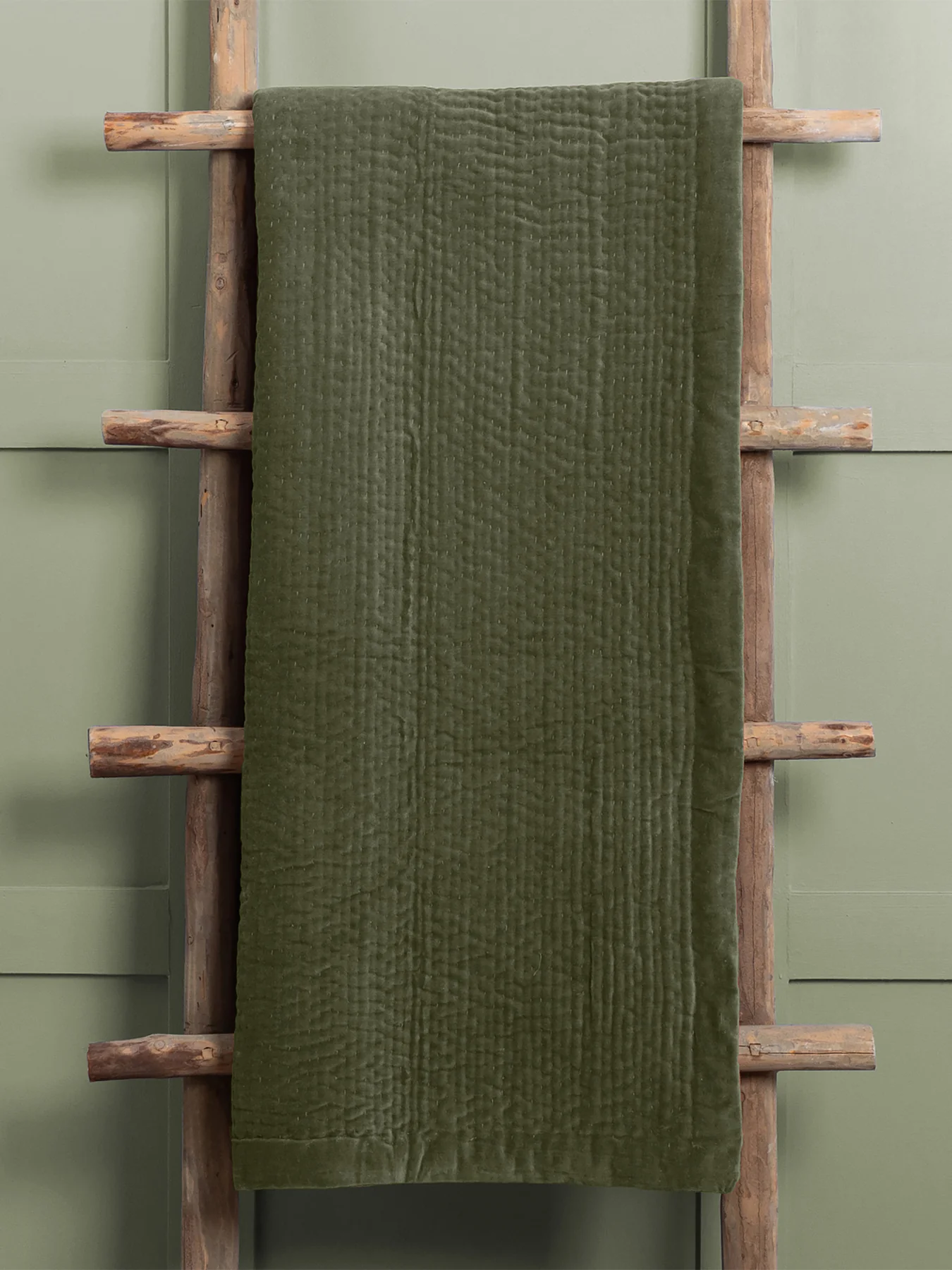 Haze Velvet Throw 140x220cm Steel - Image 2