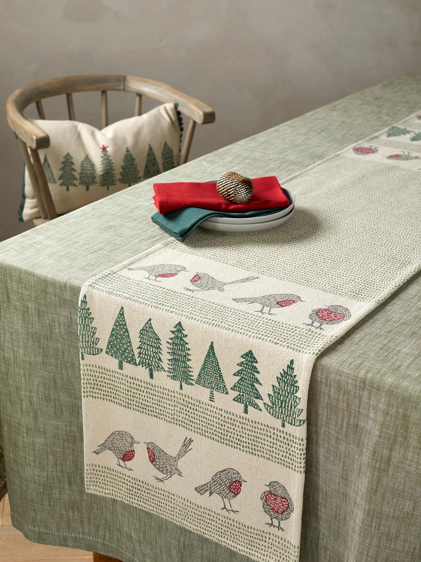 Robin Block Print Runner - Image 2