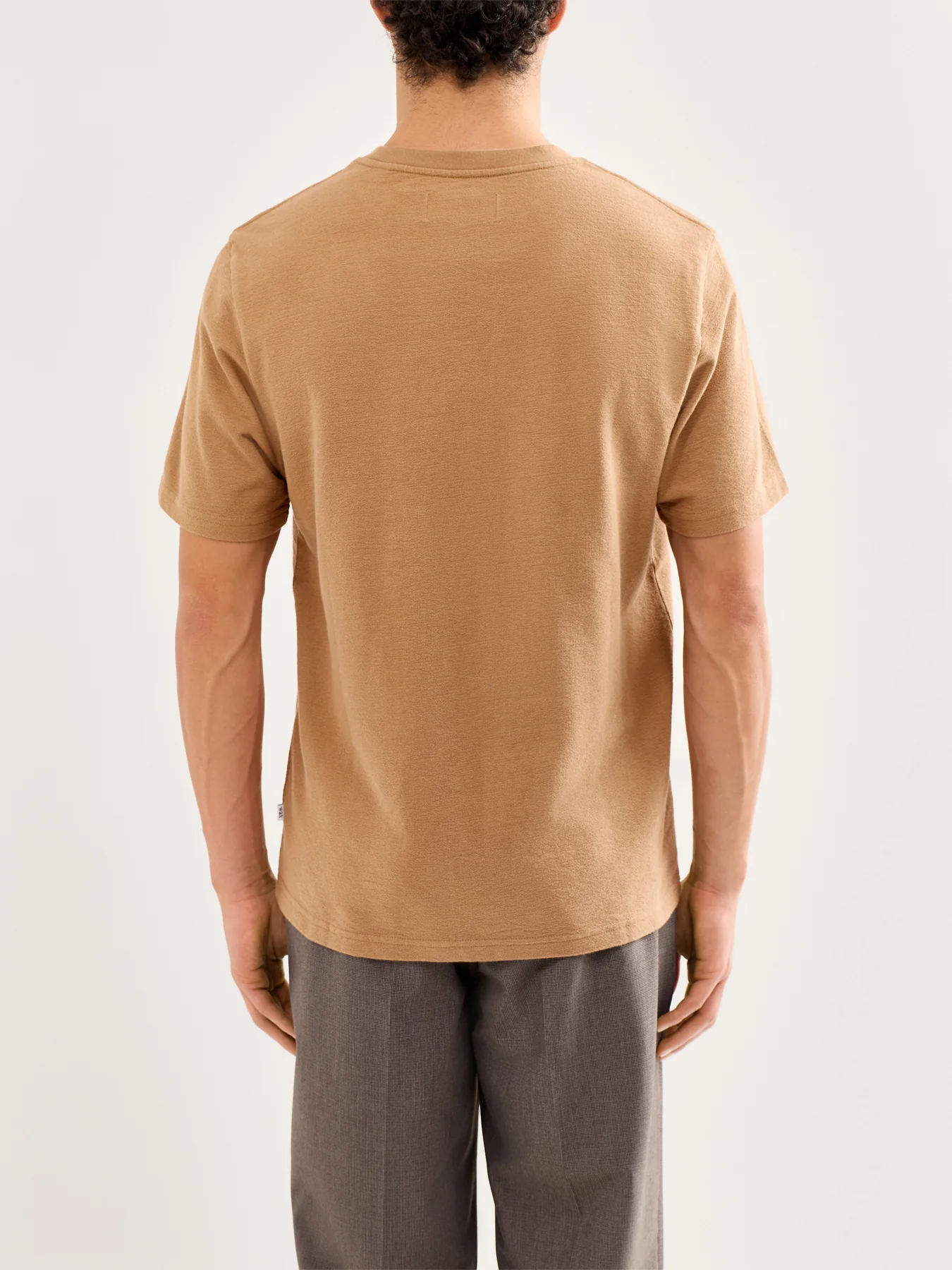 Dean Short Sleeve Tee Tan - Image 5