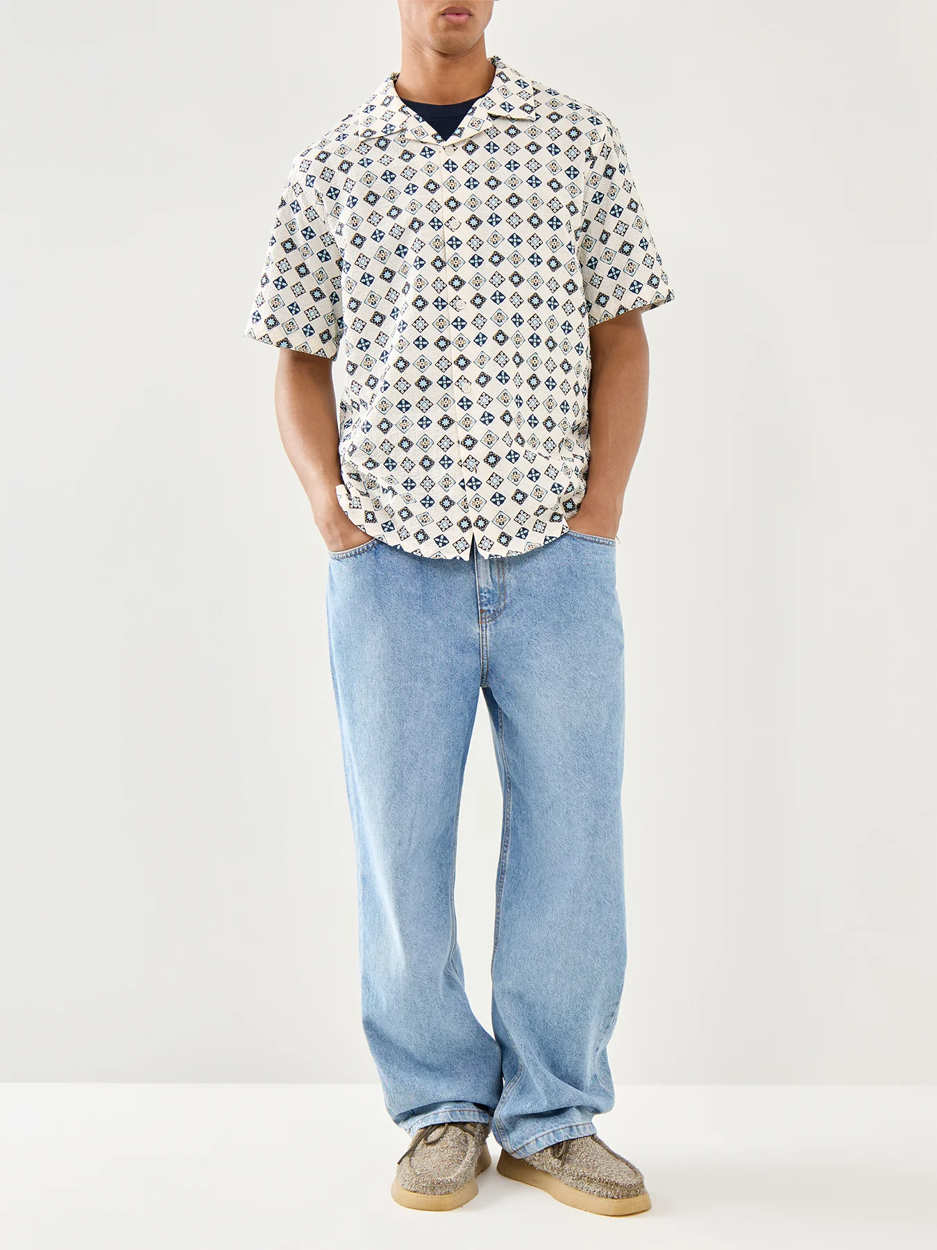 Didcot Geo Tile Ss Shirt - Image 2