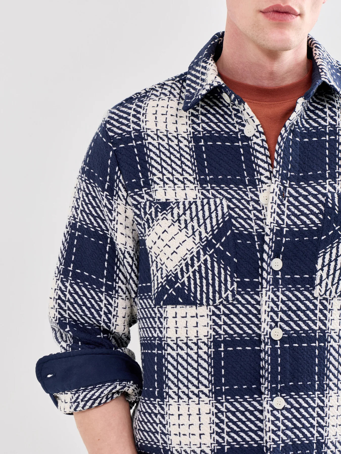 Whiting Overshirt Blue - Image 3