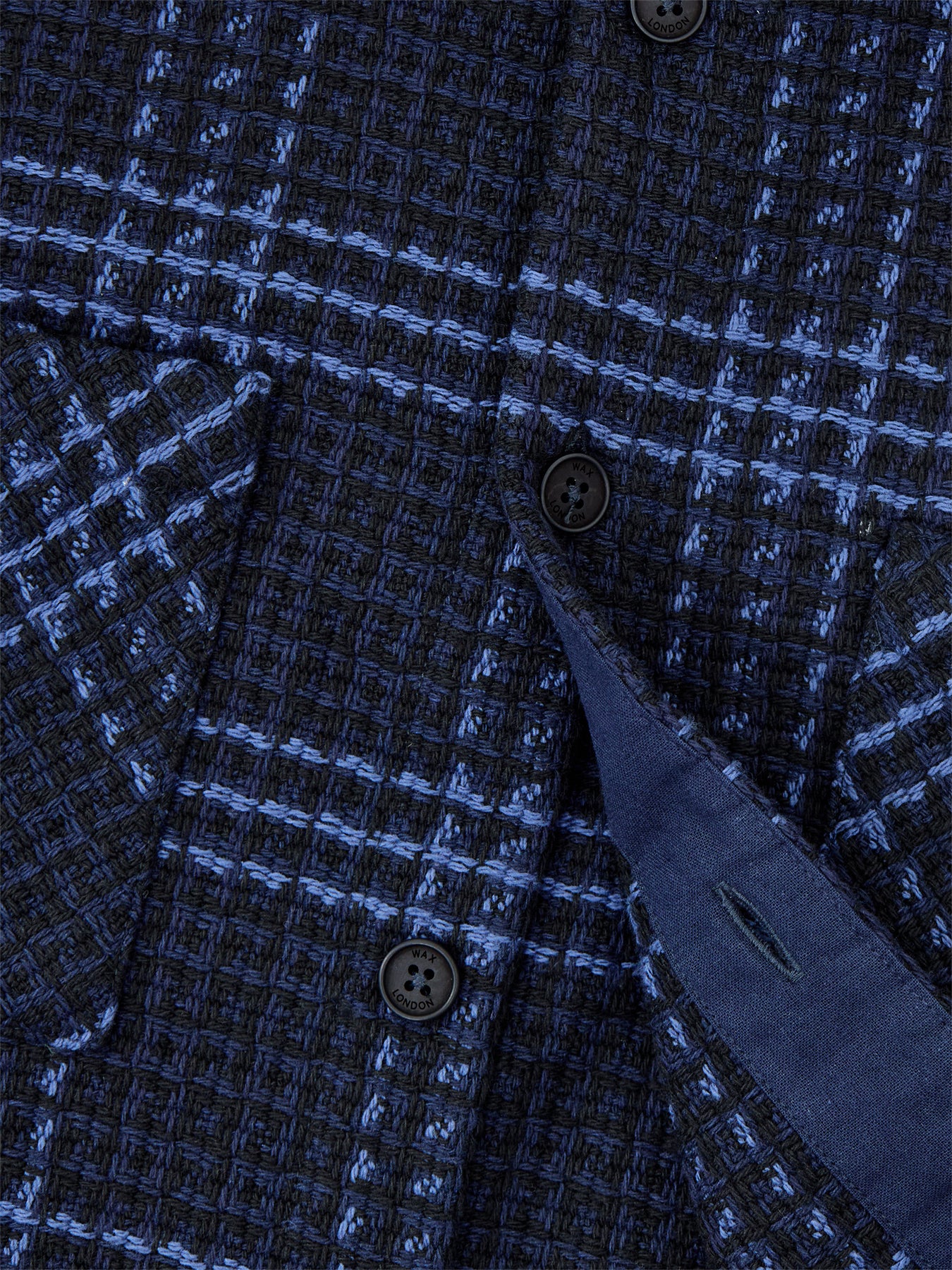 Whiting Overshirt Navy / Blue - Image 3