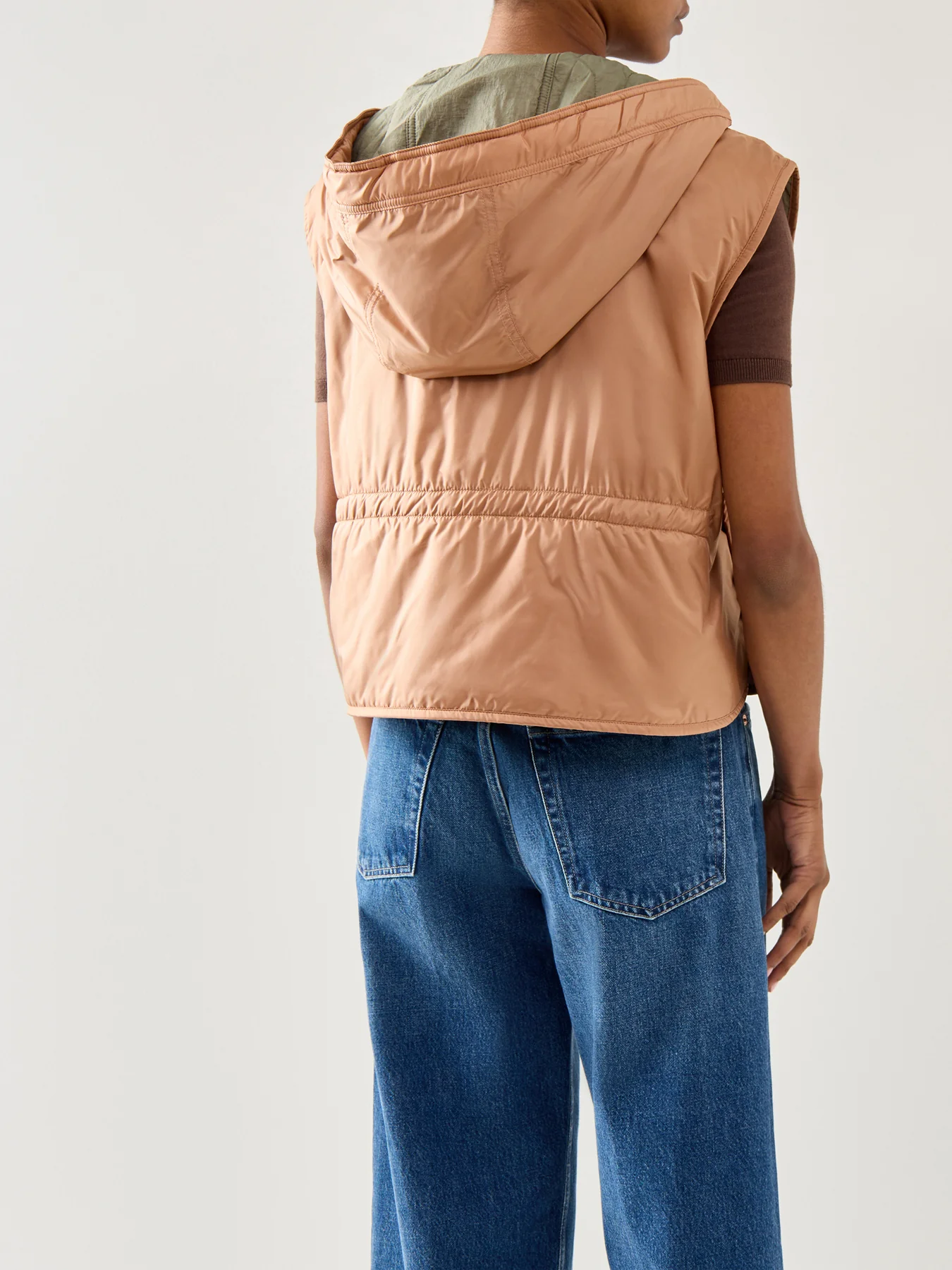 Weekend Levante Gilet Reversible Tan - Image 5