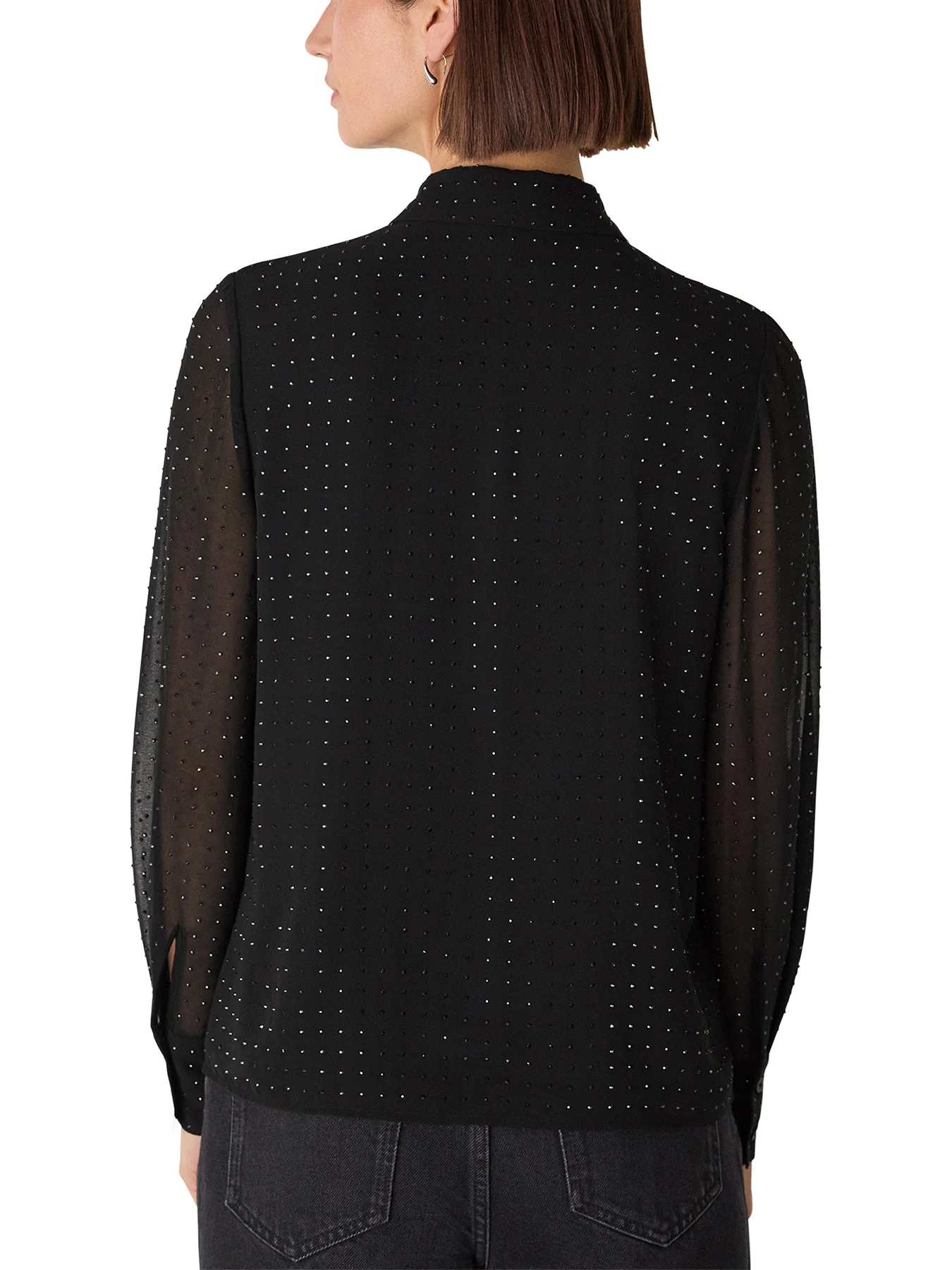 Hot Fix Sheer Shirt - Image 2