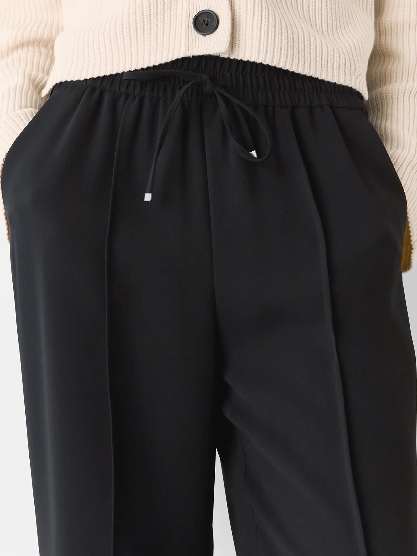 Maria Fluid Crepe Trouser - Image 4