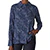 Abstract Marks Collared Shirt Blue - Image 5