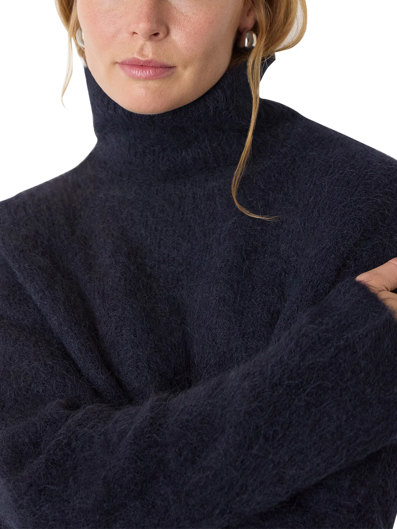 Alpaca Blend Funnel Knit - Image 4