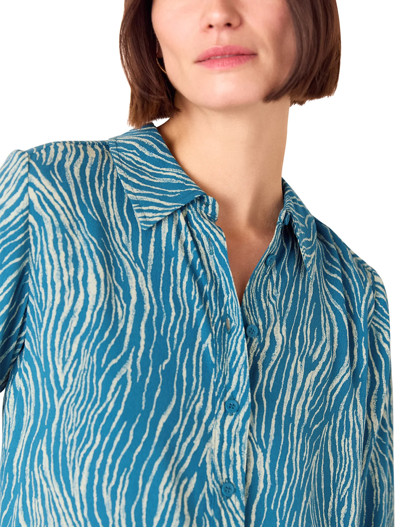 Zebra Button Through Shirt - Image 4