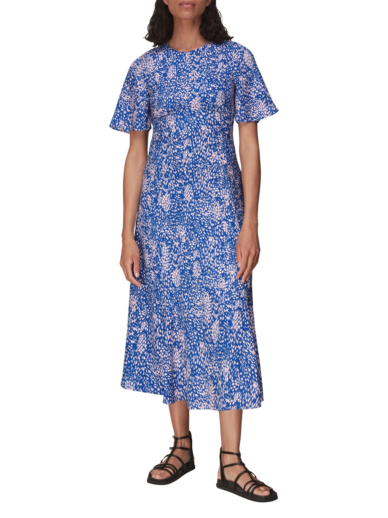 Lively Animal Print Midi Dress - Image 2