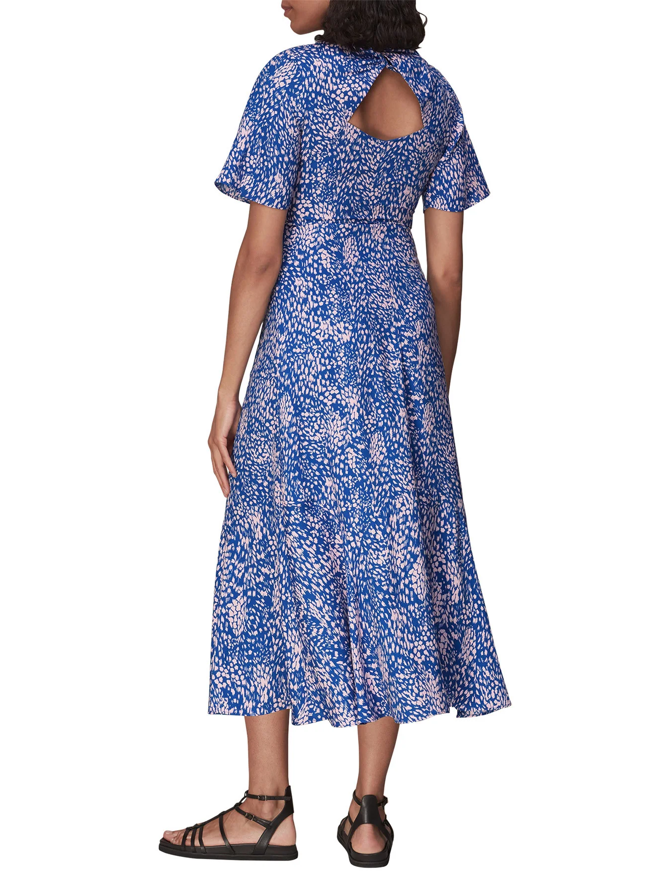 Lively Animal Print Midi Dress - Image 3