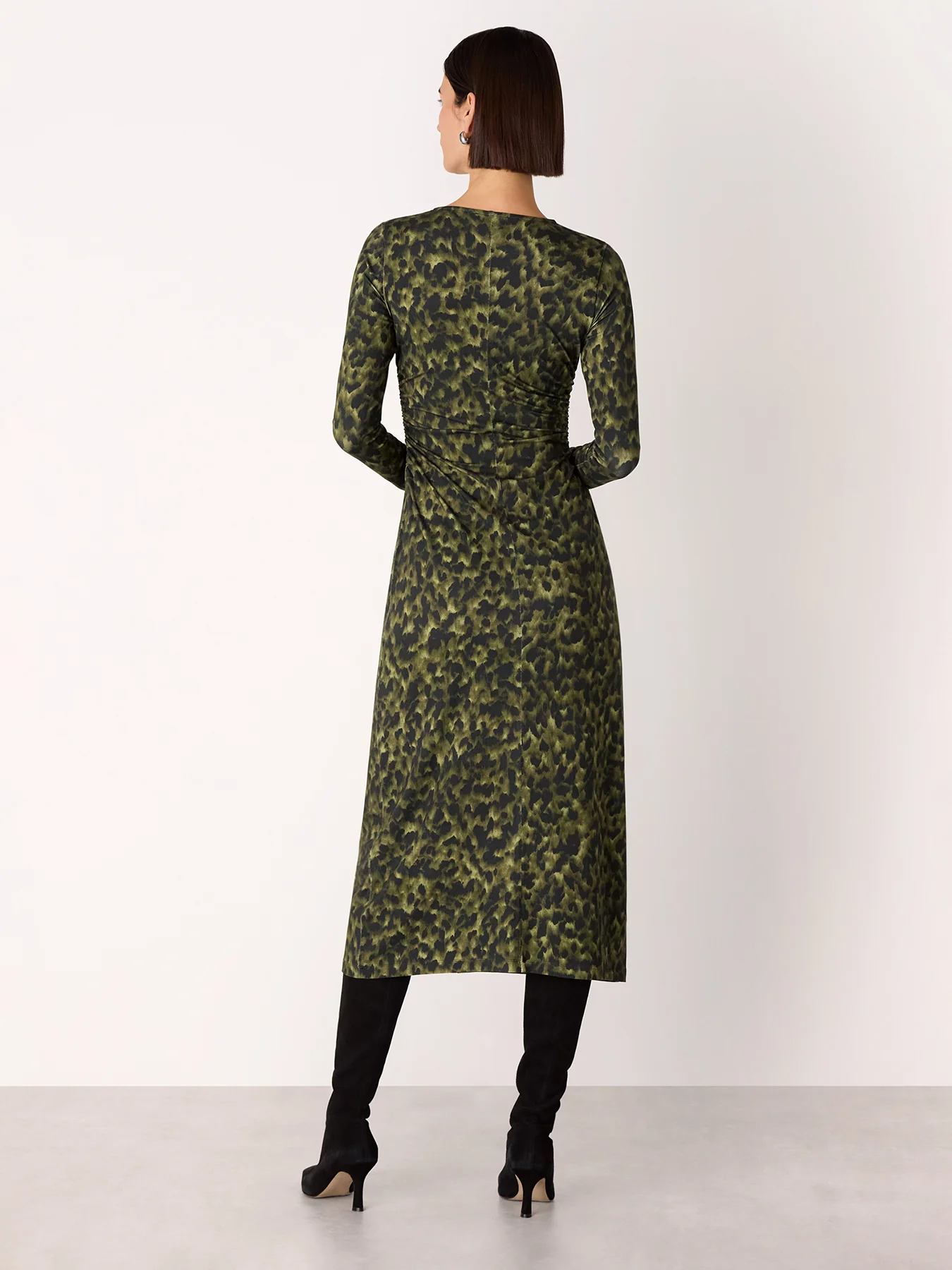 Jersey Ruched Dress - Image 3