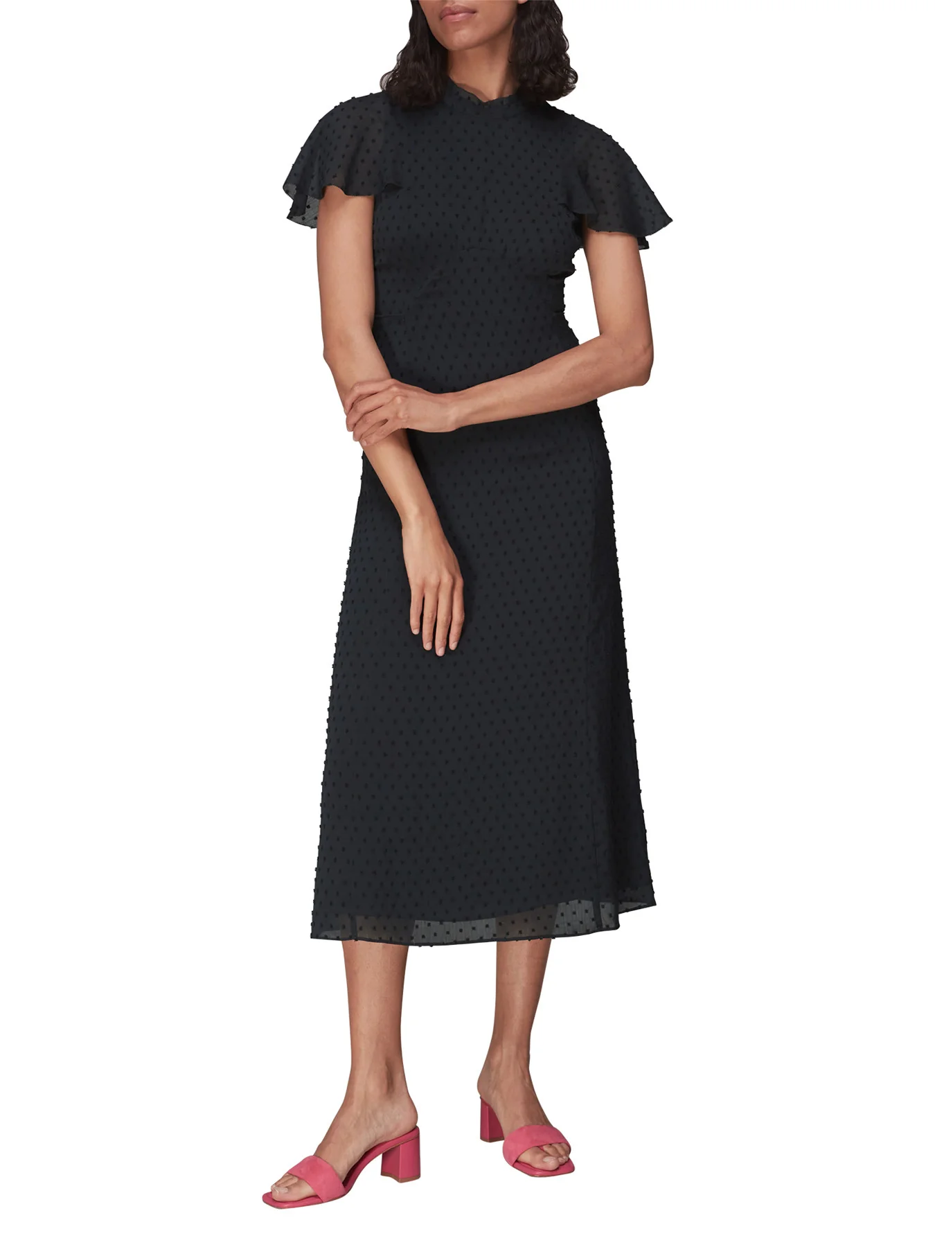 Elouise Textured Dobby Dress - Image 2