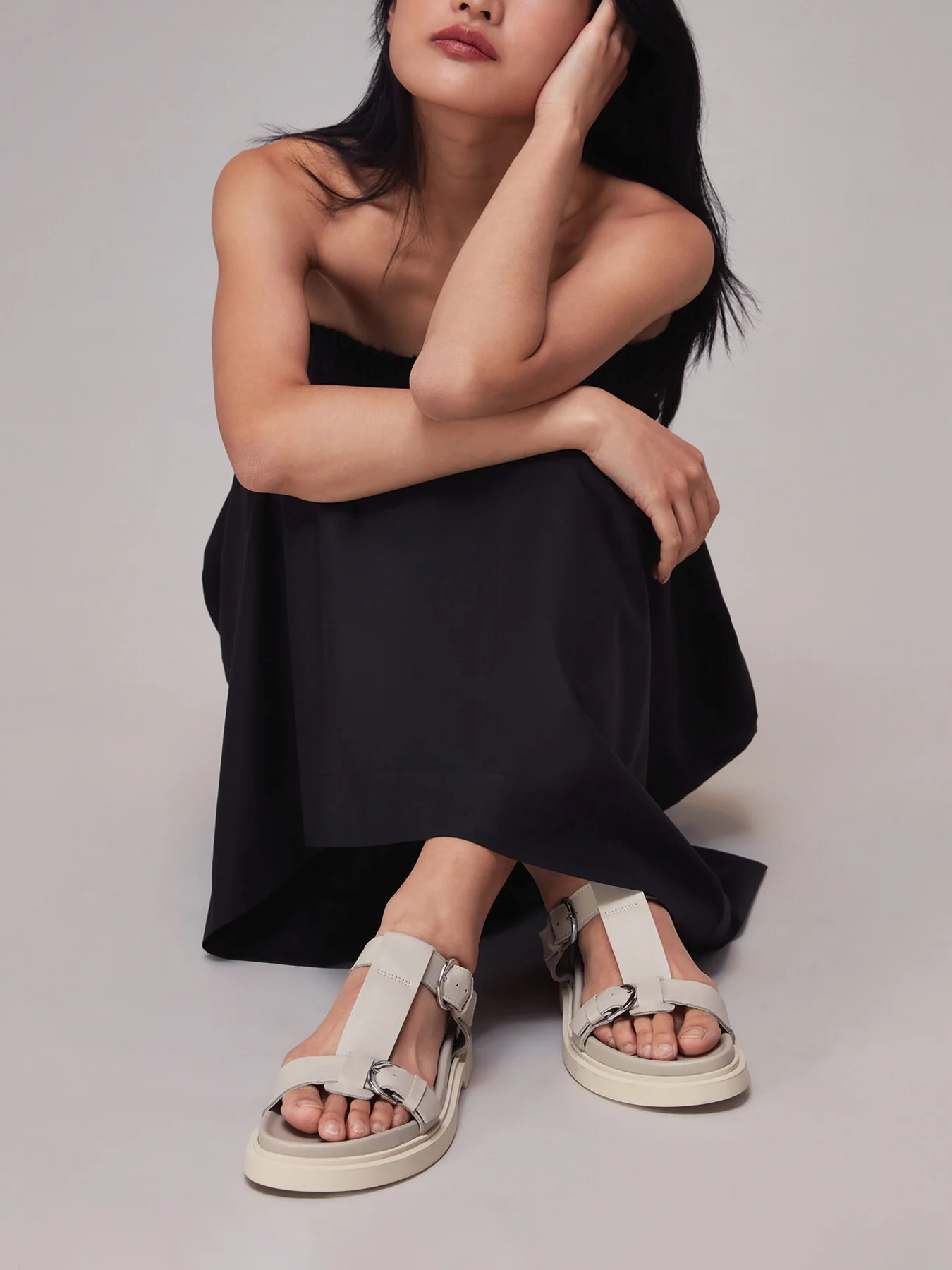 Porto Double Buckle Sandal - Image 5