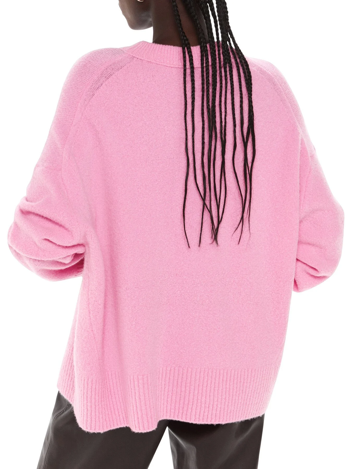 Textured Boyfriend Crew Neck - Image 3