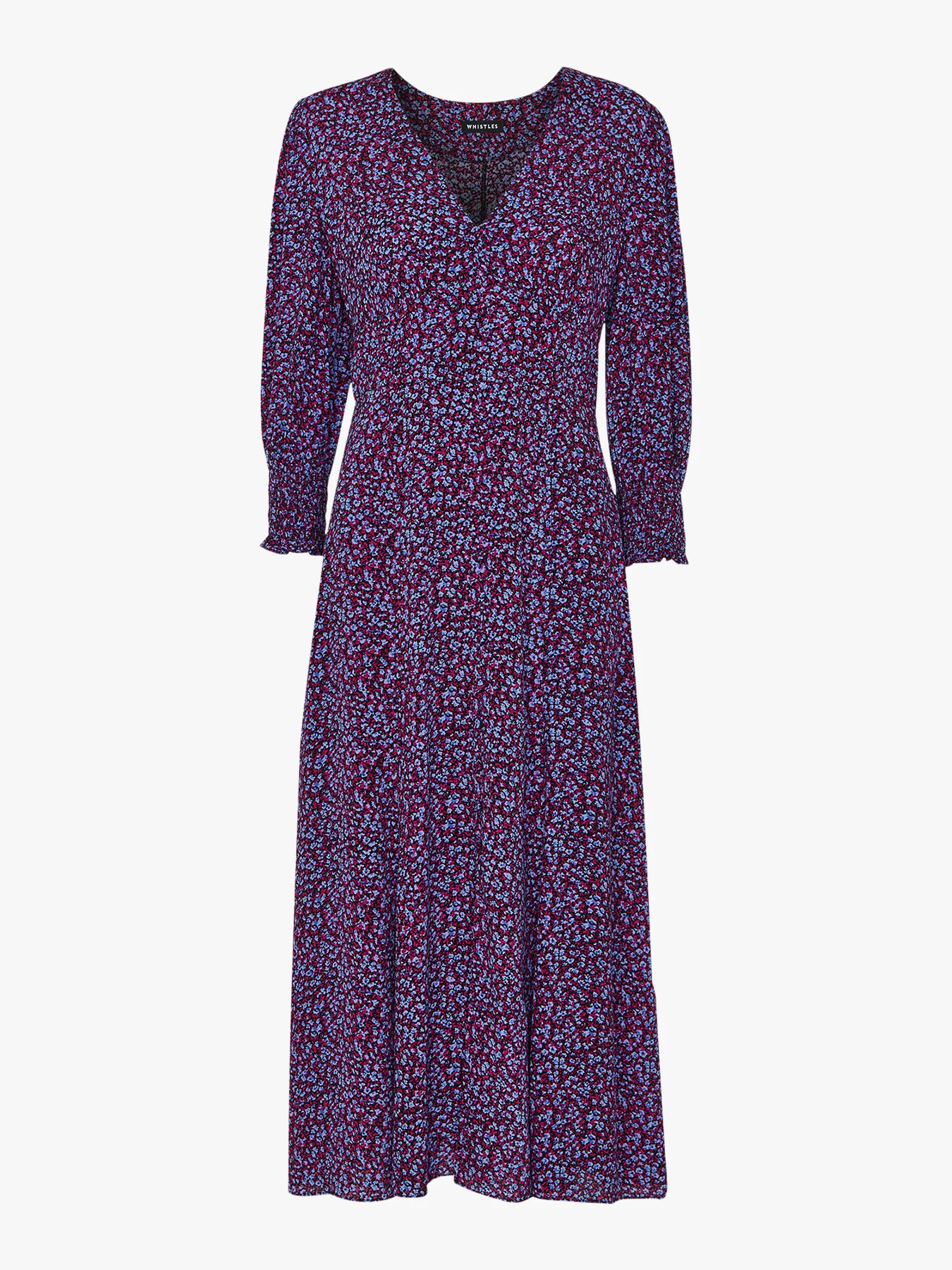 Floral Garden Midi Dress