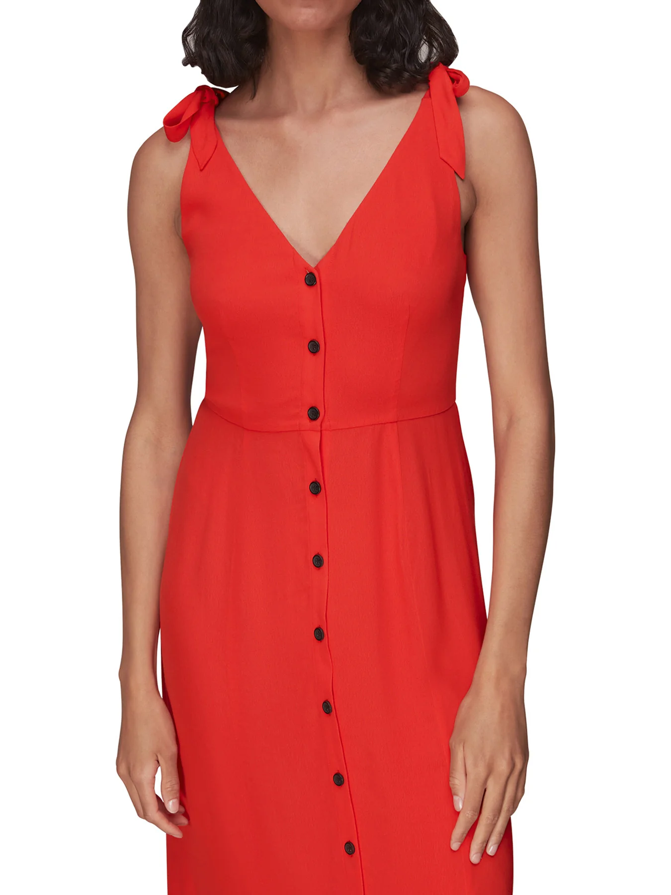 Hanna Tie Shoulder Dress - Image 4