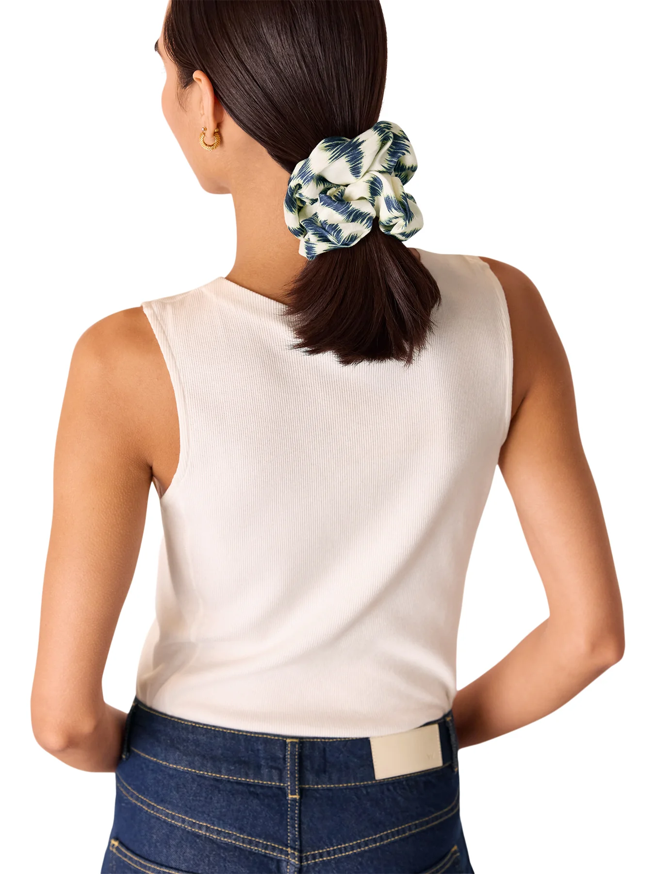 Feathered Tiger Scrunchie - Image 2