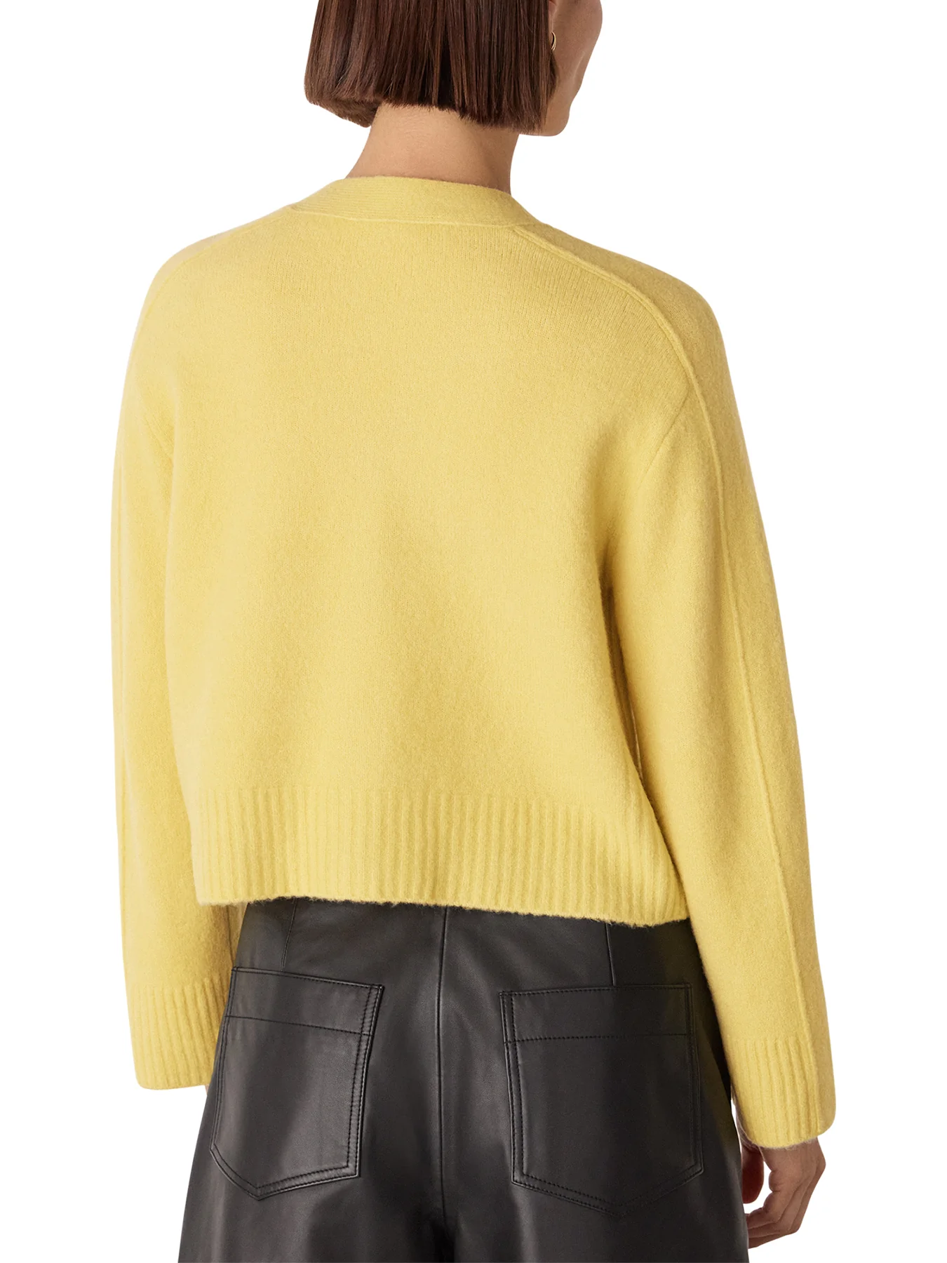 Wool Mix Pocket Cardigan - Image 3