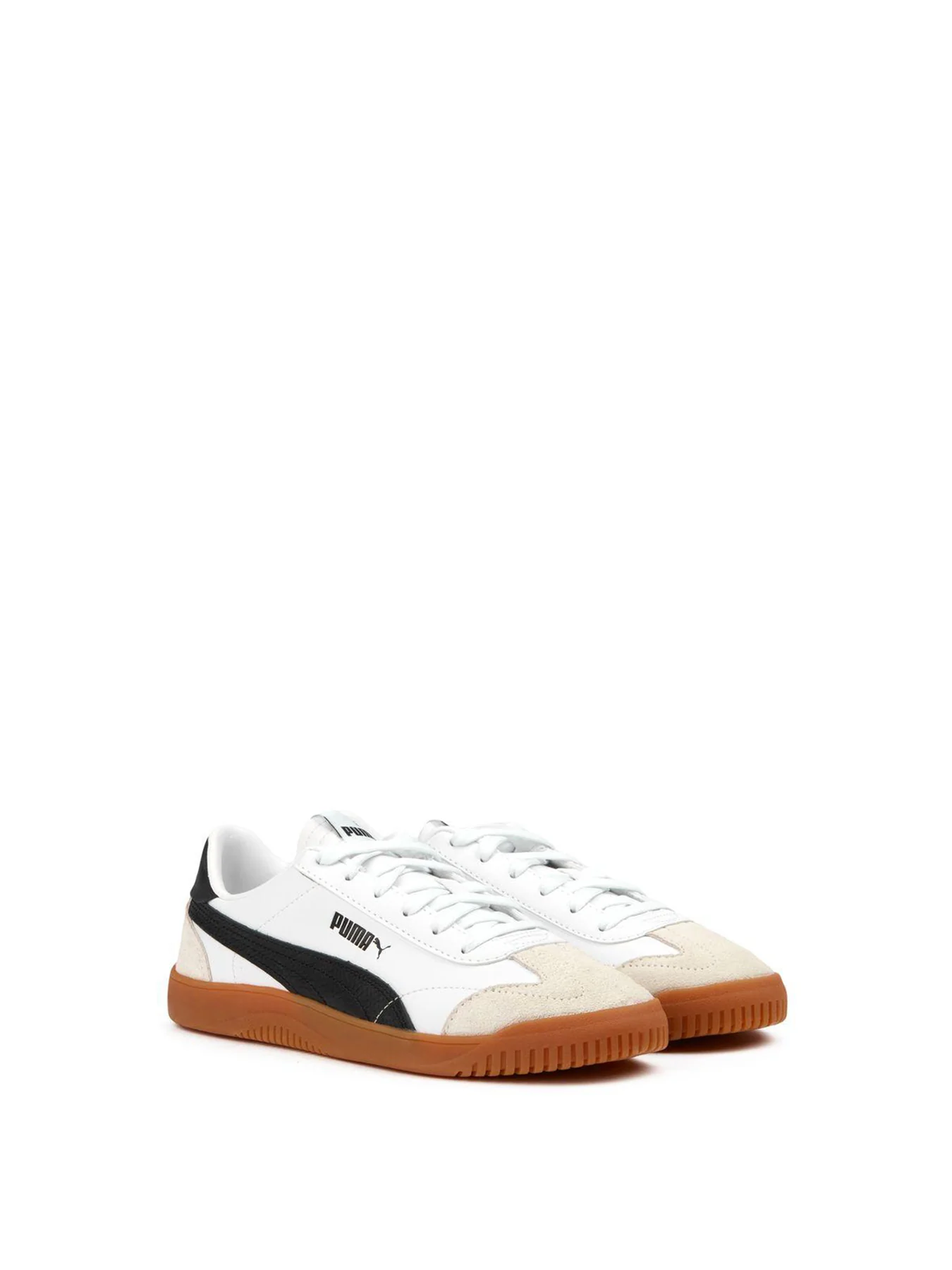 Kids’ Puma Club Trainers White - Image 2