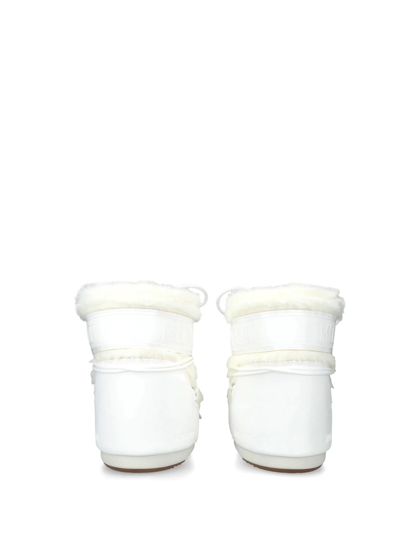 Icon Low Fur Boots White - Image 3