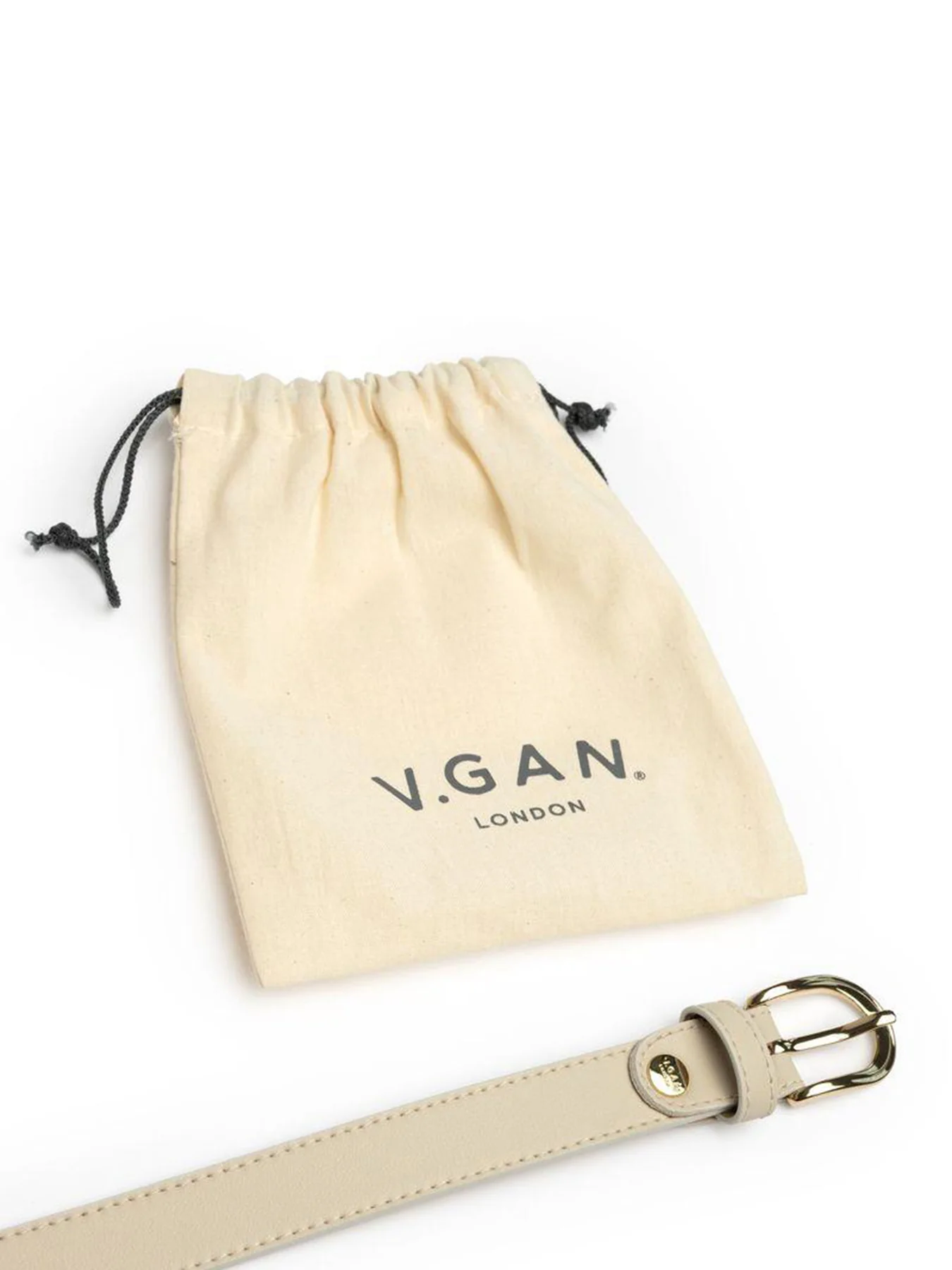 Vegan Cream Belt - Image 3