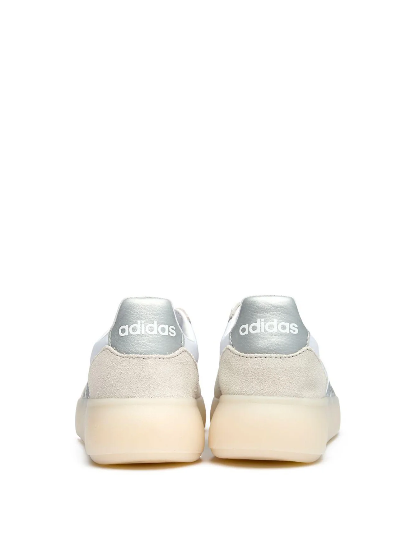 Barreda Trainers White Silver - Image 3