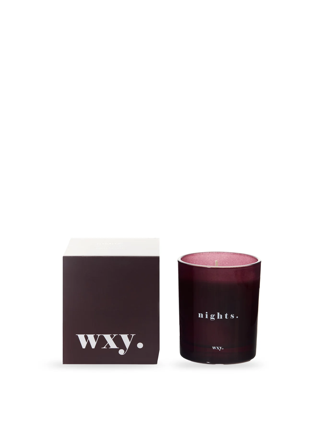 Nights 200g Candle Burgundy