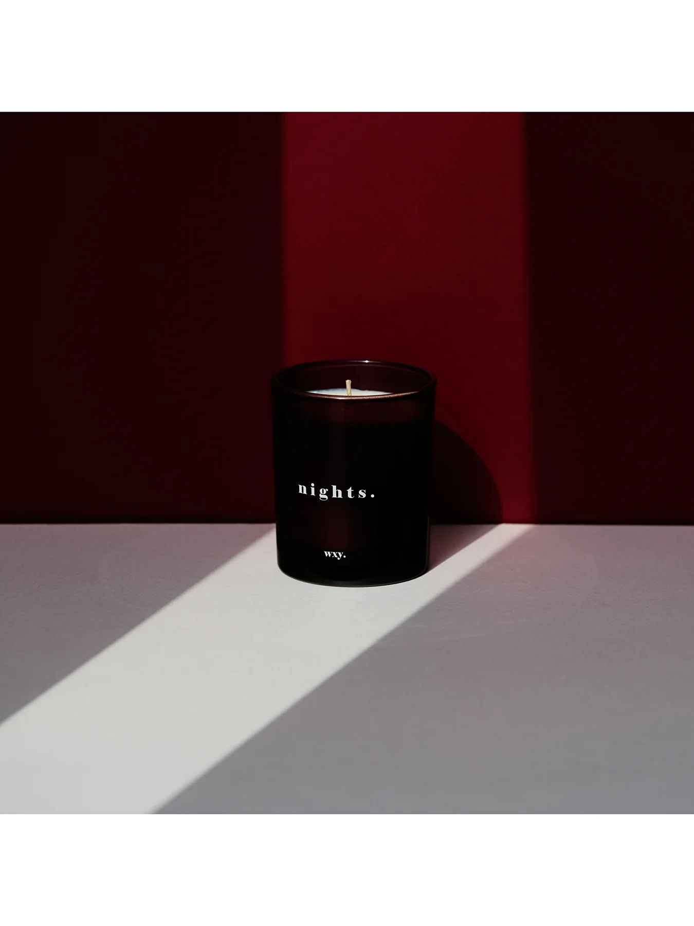 Nights 200g Candle Burgundy - Image 2